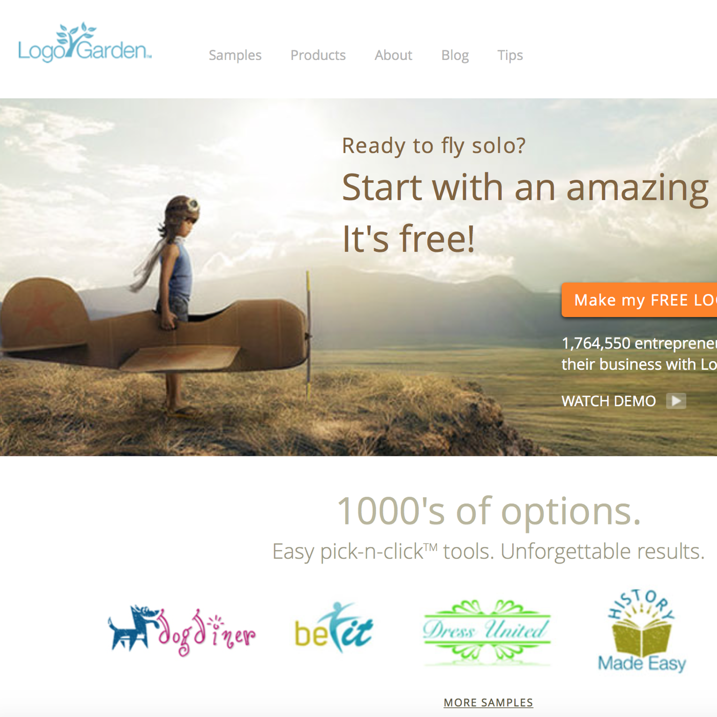 free logos from logo garden