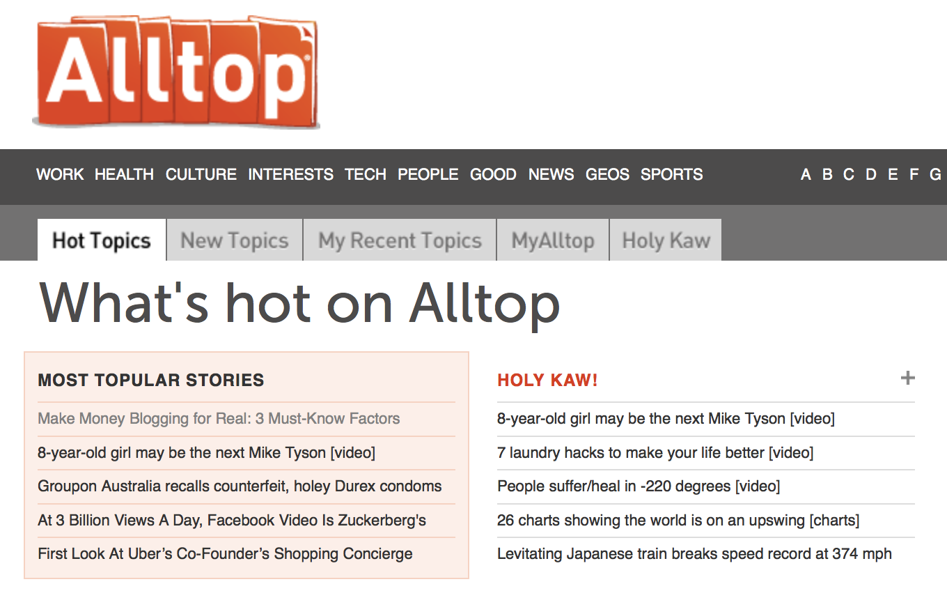 blog aggregator best