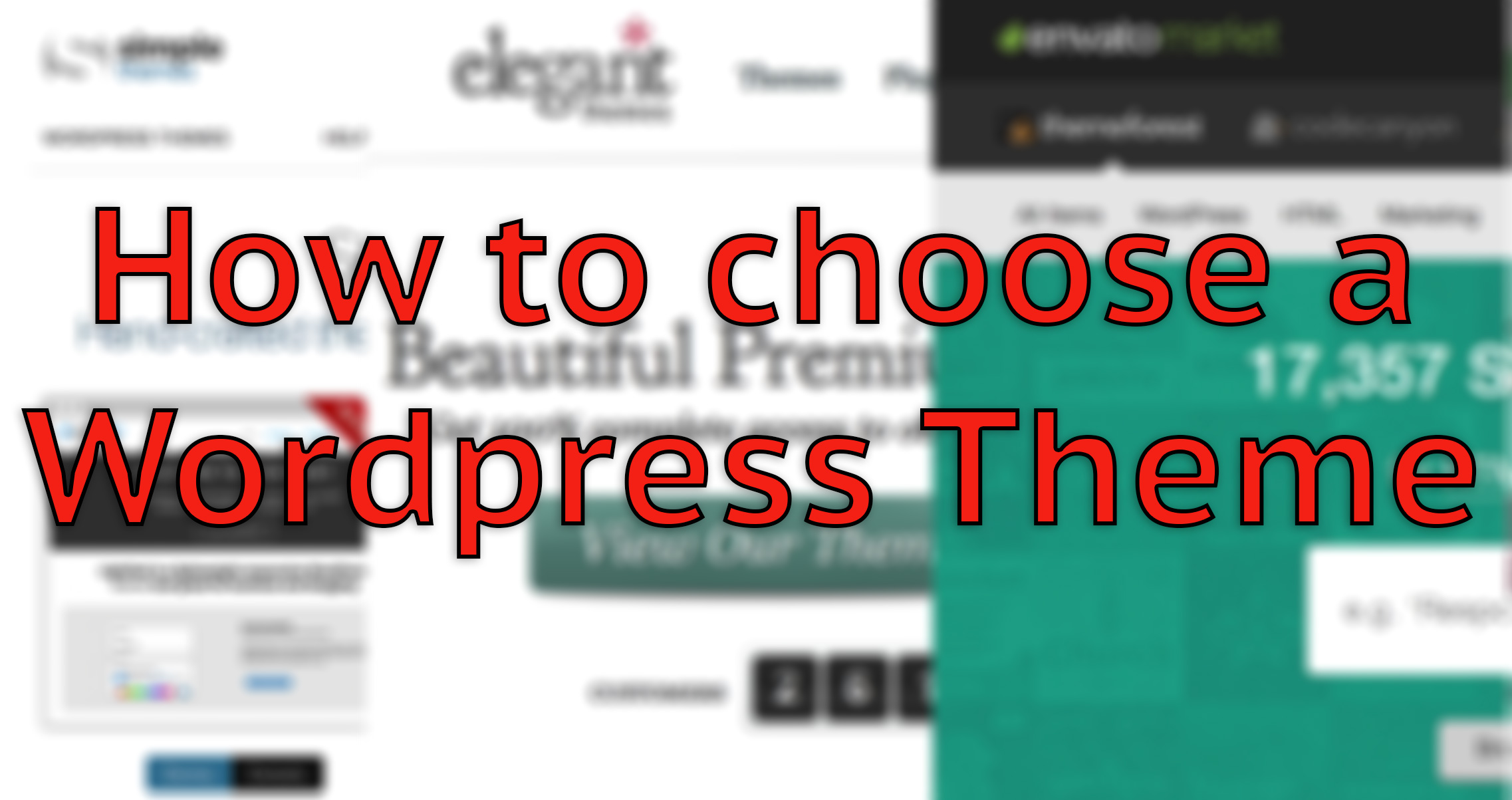 How to choose the right Wordpress theme for your website