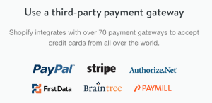 shopify picture of payment gateways