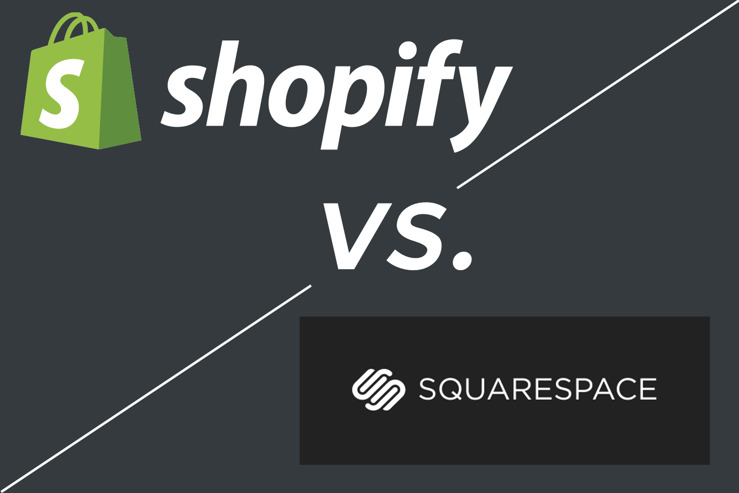 Shopify vs. Squarespace – E-Commerce Store Comparison Overview