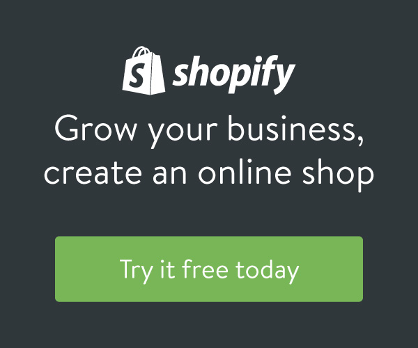 A green square with the Shopify.com logo included in the center