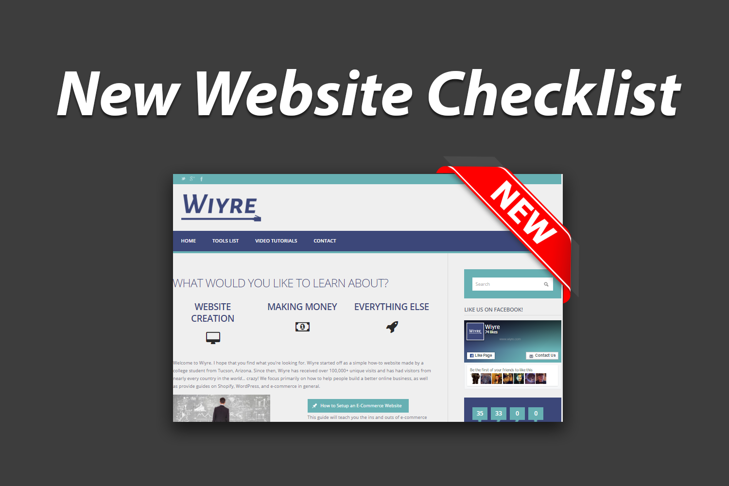 New Website Launch Checklist – What To Do When Launching A New Website