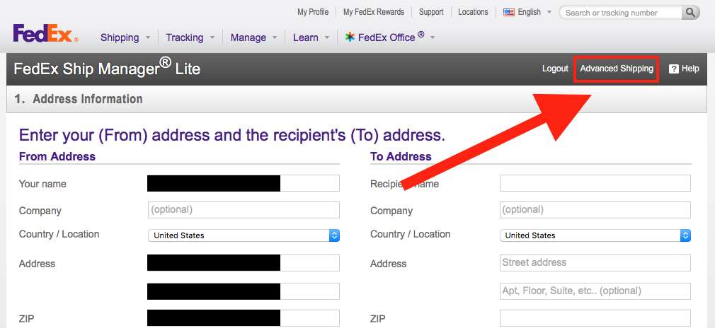 Fedex track tracking