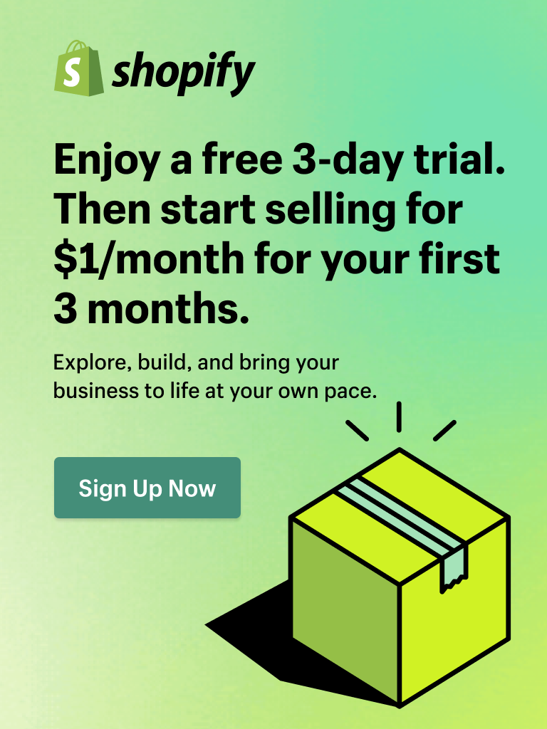 free trial with shopify